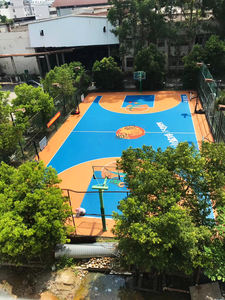 INOLP Personnalisable Durable Silicium PU Matériau Multi-sport École Aire de Jeux Terrain de Basket Sol Sportif - Product Image 6