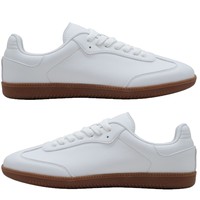 Chaussures pour hommes rétro polyvalentes en cuir microfibre déconstruites, taille plus, chaussures classiques POD monobloc personnalisables