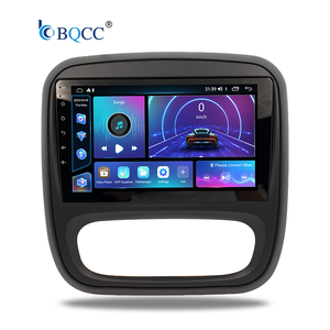 BQCC Android 15 pour <span class=keywords><strong>Renault</strong></span> Trafic 3 2014 - <span class=keywords><strong>2021</strong></span> Opel Vivaro B 2014 - 2018 Autoradio Multimédia Lecteur de Voiture GPS Vidéo Caméra de Tableau de Bord - Product Image 1