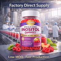 Gummies pour l'équilibre hormonal féminin Myo D-Chiro Inositol 2050mg – Soutien humeur et énergie – Marque privée