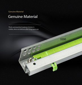 Rieles Deslizantes <span class=keywords><strong>de</strong></span> Metal <span class=keywords><strong>de</strong></span> Zinc <span class=keywords><strong>de</strong></span> Extensión Completa con Cierre Suave <span class=keywords><strong>de</strong></span> 20'' 500mm, Herrajes para Muebles, Guías <span class=keywords><strong>de</strong></span> Cajones <span class=keywords><strong>de</strong></span> Montaje Inferior - Product Image 6