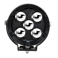 Phare de conduite LED rond à 5 lentilles, faisceau spot, lampe de conduite auxiliaire haute puissance pour SUV, 4x4, tout-terrain, pick-up