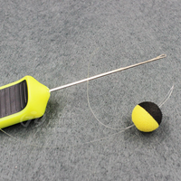Aiguille à nœuds bicolore pour la pêche à la carpe européenne, outil d'enfilage d'appâts, aiguille à bouillettes, accessoires de pêche transfrontaliers