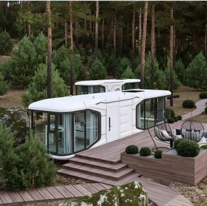 Maison préfabriquée Capsule spatiale Cabine <span class=keywords><strong>d</strong></span>'hôtel Maison conteneur préfabriquée Capsule spatiale de luxe - Product Image 1