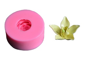 Herramientas para hornear pasteles con forma de flor, molde de silicona líquida 3D, jabón de flores, Chocolate, molde artesanal de azúcar - Product Image 4