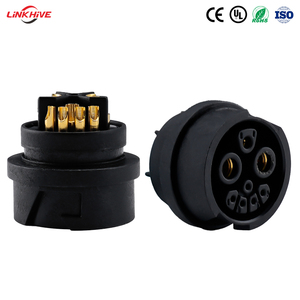 Batterie de vélo électrique OEM Design M25 <span class=keywords><strong>2</strong></span>+16 Connecteur DIN 10A Cuivre Verrouillage rapide Ignifuge Étanche Prise Connecteurs Baïonnette - Product Image 4