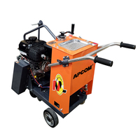 Compacteur à plaques professionnel diesel, lame de 500 mm, profondeur de coupe de 170 mm, machine de réparation de routes et de sols en asphalte alimentée par moteur