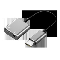 Typ-C zu 3,5mm Audio-Adapter mit PD-Ladefunktion USB-C Kopfhöreranschluss Konverter Plug-and-Play