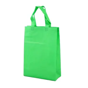 부직포 인쇄 슬로건을 사용하는 저렴한 가방 비 짠 쇼핑 가방 부직포 포장 가방