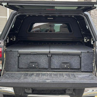 Accessoires automobiles VRD4X4 Tout-terrain 4x4 Système de tiroir coulissant de rangement Tiroir à roulettes pour pick-up Lit de camion pour Hilux