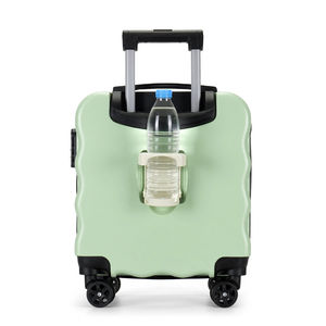 <span class=keywords><strong>Valise</strong></span> à roulettes légère pour enfants <span class=keywords><strong>de</strong></span> 18 pouces avec serrure à code, mignonne <span class=keywords><strong>valise</strong></span> <span class=keywords><strong>de</strong></span> voyage à main, roues 360°, boîte cadeau - Product Image 3