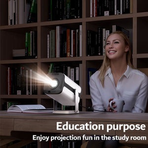 Lonnst โปรเจคเตอร์โฮมเธียเตอร์ LCD อัจฉริยะพกพาได้ขนาดเล็ก L06N พกพาสะดวกดูหนังจากเตียงได้ - Product Image 4