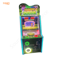 Jeux d'arcade Happy Soccer à pièces pour enfants, simulateur de tir de football pour la course