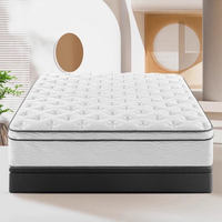 Matelas durable pour un sommeil rafraîchissant, respirant, avec ressorts ensachés individuels, isolation des mouvements, confort, haute élasticité et bonne résilience