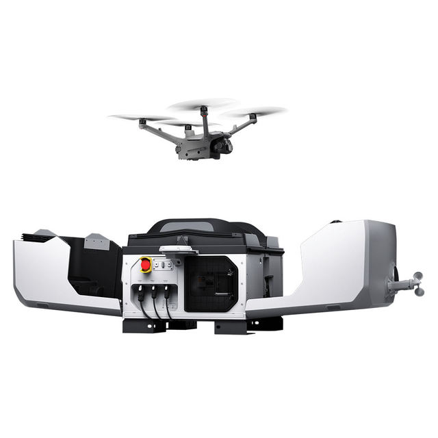 Oversea Edition Dock3 Matrice 4TD/4D Drone Station Environmental Monitoring System Plastic IP56 Protection Flexible Deployment