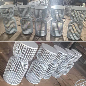 Fondo all'ingrosso della fabbrica del fiore del basamento del fiore del metallo del fondo del fiore del basamento floreale di nozze del portabagagli del fiore - Product Image 2