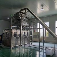 Ensacheuse Automatique 25kg 50kg à Bande pour Compost, Bentonite et Terre Rare avec Tremie pour Petites Entreprises