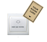 Interrupteur intelligent à carte RFID à économie d'énergie pour hôtel, 3 voies, 4 voies, unipolaire, bipolaire, bon prix