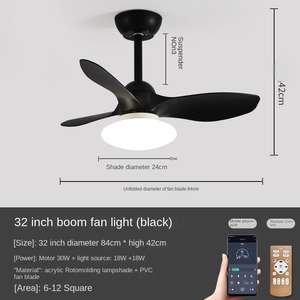 ไฟ LED เพดานอัจฉริยะสำหรับตกแต่งห้องนั่งเล่นควบคุมระยะไกลได้ทันสมัย - Product Image 3