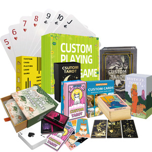 Nhà Máy Bán Buôn Sang Trọng Tùy Chỉnh In Ấn Chơi <span class=keywords><strong>Game</strong></span> Thẻ Tarot Thẻ Nhà Sản Xuất Thẻ Giấy Trò Chơi Cho Trẻ Em Và Gia Đình - Product Image 1