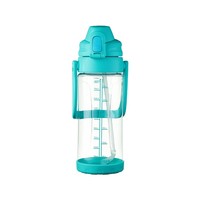 Bouteille d'eau en plastique de 2000 ml de grande capacité, fabriquée en Chine, en Tritan PC de qualité alimentaire, anti-fuite, sans BPA, couleur et logo personnalisés