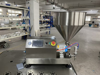 Machine de remplissage de crème de pâte à tartiner de beurre de noix liquide de contrôle de micro-ordinateur pour la nourriture
