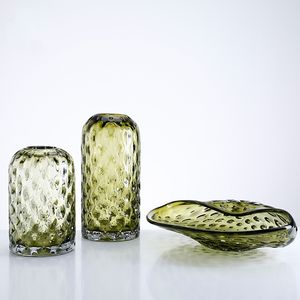 Luxury Mosaic <strong>Pebbles</strong> Flower <strong>Vase</strong> Table Decoration <strong>Glass</strong> <strong>Pebbles</strong> Hand-blown Table <strong>Vases</strong> and Pots Decor <strong>for</strong> Nordic <strong>Vase</strong> - Product Image 2