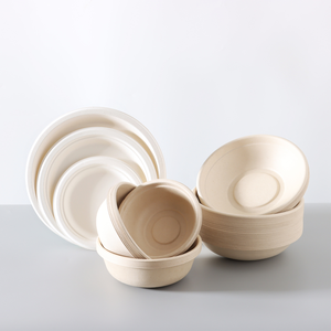 Dùng Một Lần Ủ Thực Phẩm Đóng Gói Biểu Tượng Tùy Chỉnh Take-out Giấy Bột Giấy Bát Với Nắp - Product Image 2