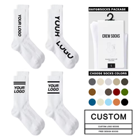 Chaussettes de sport personnalisées Bioserica Era anti-odeur, chaussettes de sport antibactériennes avec coussinets, chaussettes de sport blanches