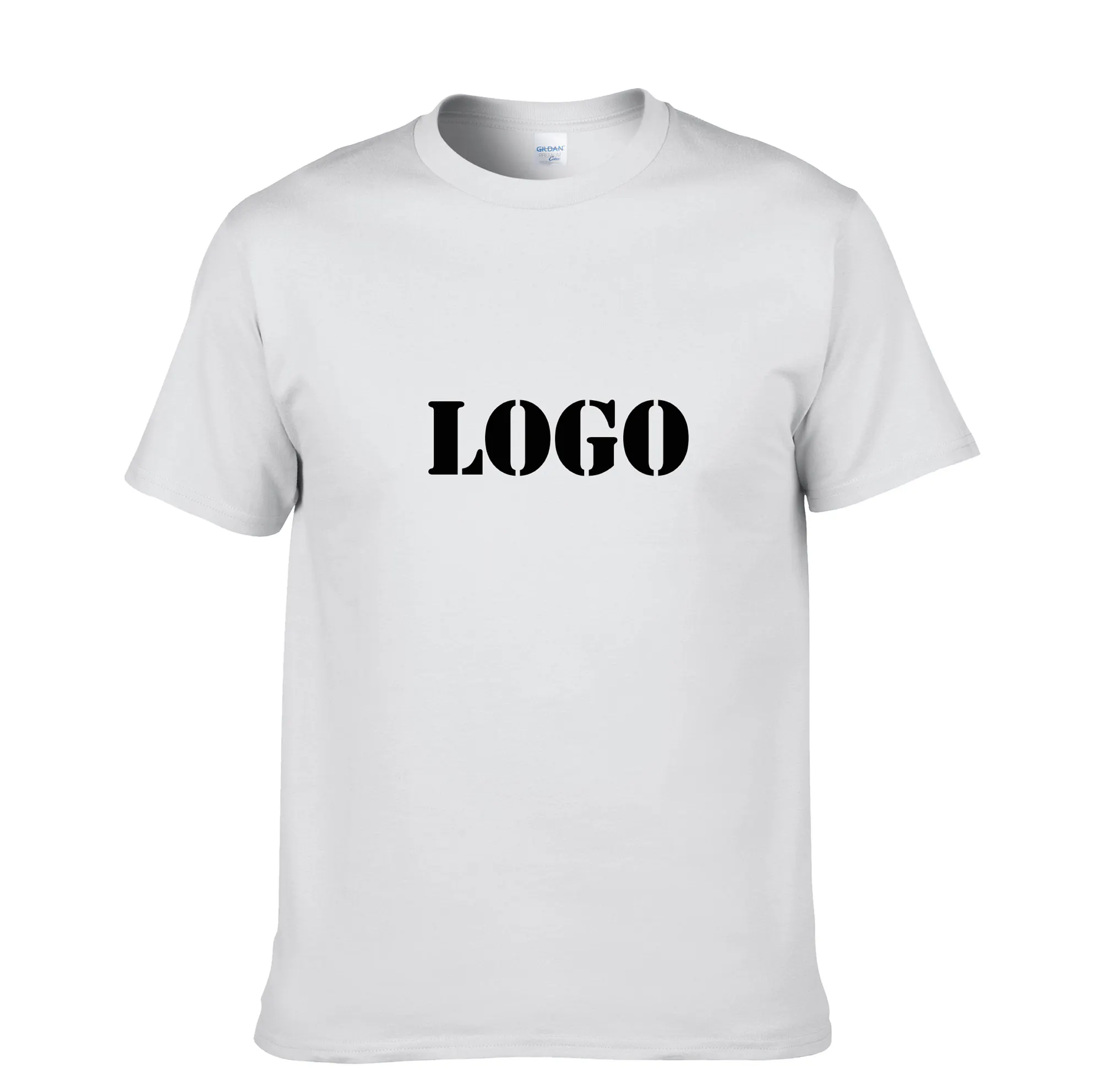 100% सूती यूनिसेक्स टी शर्ट वैकल्पिक रंग टी शर्ट मुद्रण कस्टम टी शर्ट आपके लोगो के साथ एस एम एल एक्सएल XXL XXXL 5XL 6XL
