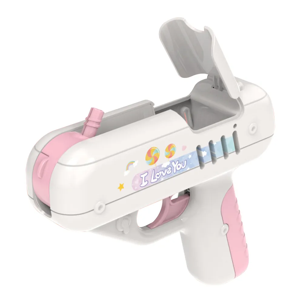 Candy Gun Sugar Lollipop Gun Sweet Toys for Girlfriends Light lollipop storage for Children Adult Cute Love Surprise