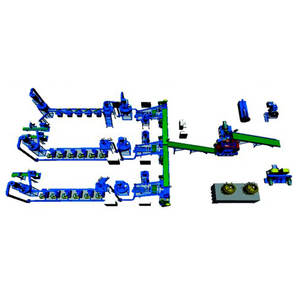 Moski — affûtage automatique de pneus, ligne de recyclage de pneus en caoutchouc, machi support de plantes - Product Image 3