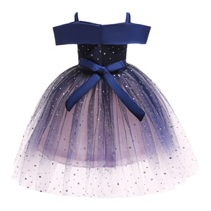 Costumes Princesse à Paillettes pour Fille, Fête de Noël Halloween, <span class=keywords><strong>Reine</strong></span> <span class=keywords><strong>des</strong></span> <span class=keywords><strong>Neiges</strong></span>, <span class=keywords><strong>Anna</strong></span>, Elsa, Fleurs, Dentelle - Product Image 3