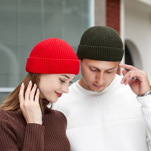 Gorro de Punto Cálido de Color Sólido sin Borde para Hombre y Mujer, Gorro de Invierno y Otoño, Estilo Hip Hop, Gorro Unisex Tipo Melón - Product Image 6