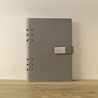 Carnet de notes professionnel en similicuir de qualité supérieure avec emplacement pour stylo, 192 pages lignées, pour les enregistrements quotidiens du bureau des cadres