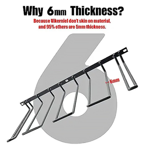 حامل منظم تخزين أدوات الفولاذ الأسود قطع معدنية ثقيلة مخصصة حامل مثقاب لاسلكي - Product Image 4