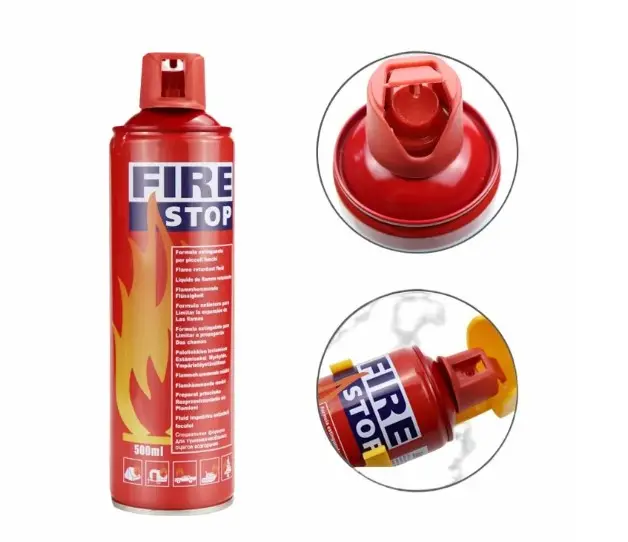 Sconto!!!!1000 ML Spray Spray Aerosol per auto in schiuma di Aerosol Spray Mini auto antincendio Stop vendita calda