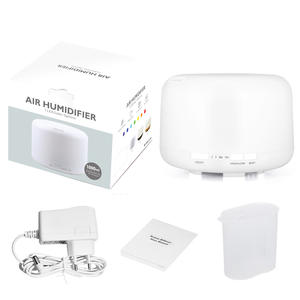 Diffuseur d'arômes simple de 1000 ml, humidificateur ultrasonique avec lumière, pour usage domestique, capacité de 21 à 30 pieds carrés, réservoir d'eau de 1 à 2,5 L - Product Image 3