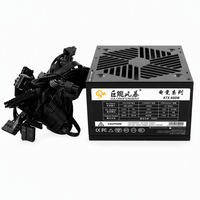 Yüksek Kaliteli 700W PC Güç Kaynağı Tam Voltaj 110-240V Sessiz Fanlı Oyun Bilgisayarı Güç Kaynağı PSU Masaüstü İçin