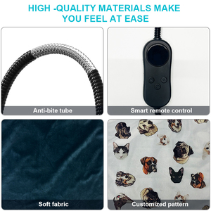 OEM personalizzabile Pet Pad riscaldante con alimentazione USB rimovibile e lavabile fodera esterna per uso invernale per uso domestico - Product Image 5