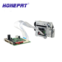Impresora Térmica de Recibos HSPOS de 3 Pulgadas, Impresora Integrada de 80 mm con USB, Serial y LPT, con Placa para Máquinas Expendedoras