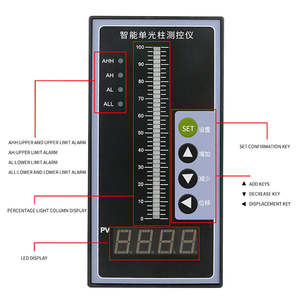थोक के लिए कम लागत डिजिटल प्रकाश स्तंभ प्रदर्शन जल स्तर रिकॉर्डर भंडारण पानी की टंकी प्रतिक्रिया केतली गुणवत्ता - Product Image 5