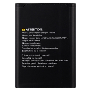 สำหรับโซนิม BAT-01500-01S 1500mAh โทรศัพท์ที่ทนทานคุณภาพสูงแบตเตอรี่ Li Ion XP3 XP3800 CE RoHS ขายส่งจำนวนมาก - Product Image 2
