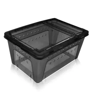 Cheap Price Plastic Small Breeding Box Lizard Box Snake Display Racks