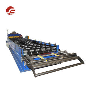 타일 만들기 기계 금속 강판 롤 루핑 바닥 타일 프레스 골판지 아연 도금 세라믹 성형 기계 - Product Image 4