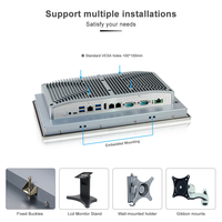 PC industriel professionnel 13,3 pouces 12e génération I5, 2,5 GbE, IP66, écran tactile PCAP, 9-36 VDC, OEM/ODM