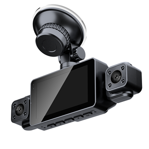 Chất lượng cao 1080P Quad record IPS Dashcam HD <span class=keywords><strong>360</strong></span> góc rộng tầm nhìn ban đêm lái xe ghi - Product Image 1