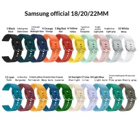 [En stock] Vente flash Bracelet de montre en silicone sport avec boucle à ardillon pour Active/Watch5/Watch6 - 18 mm/20 mm/22 mm