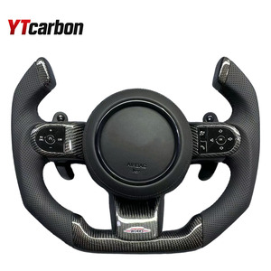 YTcarbon personnalisé d forme <span class=keywords><strong>volant</strong></span> en Fiber de carbone pour BM-W <span class=keywords><strong>Mini</strong></span> hayon cabriolet R50 R52 <span class=keywords><strong>R53</strong></span> R55 R56 R57 R58 R59 - Product Image 5