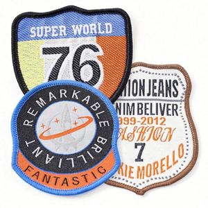 Personalize Embroidery <b>Patch</b> Professional Custom Polyester Iron on Stick on Embroidery <b>Patch</b> - Product Image 3